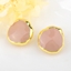 Show details for Stylish Medium Gold Plated Stud Earrings