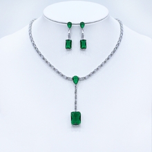 Show details for Unusual Medium Platinum Plated 2 Piece Jewelry Set