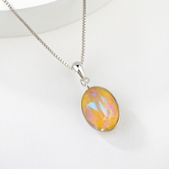 Show details for Funky Medium Zinc Alloy Pendant Necklace