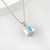 Picture of Designer Platinum Plated Medium Pendant Necklace As a Gift