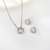 Picture of Distinctive White Cubic Zirconia 2 Piece Jewelry Set As a Gift