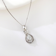 Show details for Great Value White Platinum Plated Pendant Necklace with Member Discount