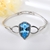 Picture of Trendy Platinum Plated Zinc Alloy Fashion Bangle with No-Risk Refund