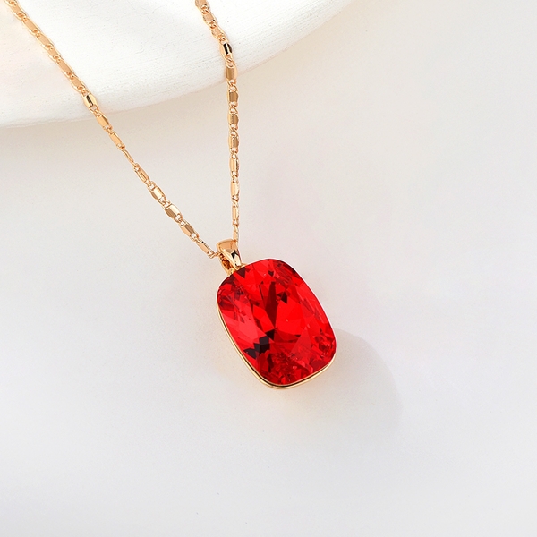 Picture of Purchase Red Zinc Alloy Pendant Necklace with Wow Elements