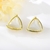 Picture of Hypoallergenic Gold Plated Delicate Stud Earrings with Easy Return