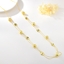 Show details for Zinc Alloy Gold Plated Fashion Sweater Necklace with Full Guarantee