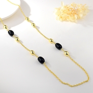 Picture of New Enamel Gold Plated Fashion Sweater Necklace