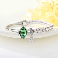 Show details for Sparkling Small Copper or Brass Fashion Bangle