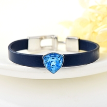 Show details for Filigree Swarovski Element Zinc Alloy Fashion Bangle