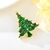Picture of Delicate Green Brooche with Beautiful Craftmanship