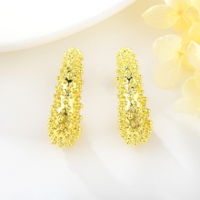 Show details for Bling Dubai Gold Plated Stud Earrings