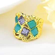 Show details for Fancy Big Zinc Alloy Fashion Ring
