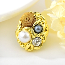 Show details for Need-Now White Dubai Fashion Ring