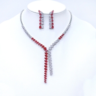 Show details for Unusual Big Luxury 2 Piece Jewelry Set