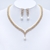 Picture of Copper or Brass White 2 Piece Jewelry Set at Unbeatable Price