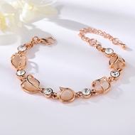 Show details for Unique Opal Flowers & Plants Fashion Bracelet