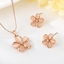 Show details for Hot Selling Rose Gold Plated Small 2 Piece Jewelry Set with No-Risk Refund