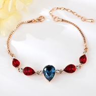Show details for Classic and fashionable imitation crystal alloy bracelet Show details for Classic and fashionable imitation crystal alloy bracelet