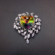Show details for Fashionable Medium Colorful Brooche