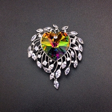 Show details for Fashionable Medium Colorful Brooche