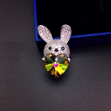 Show details for Stylish Medium Love & Heart Brooche