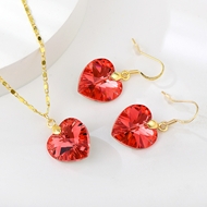 Show details for Fast Selling Pink Love & Heart 2 Piece Jewelry Set from Editor Picks
