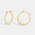 Picture of Delicate Artificial Pearl Small Hoop Earrings at Great Low Price