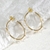 Picture of Low Price Gold Plated Artificial Pearl Small Hoop Earrings from Trust-worthy Supplier