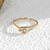 Picture of Nickel Free Gold Plated Small Fashion Ring with No-Risk Refund
