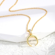 Picture of Copper or Brass Gold Plated Pendant Necklace with Full Guarantee