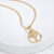 Picture of Trendy Gold Plated White Pendant Necklace with No-Risk Refund