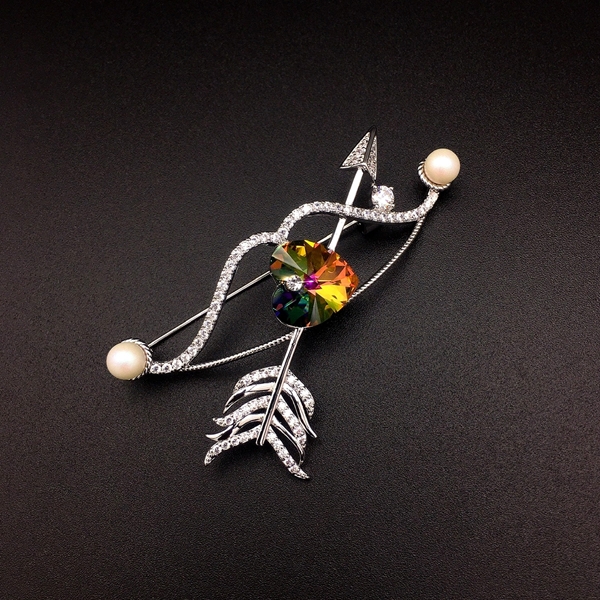 Picture of New Season Colorful Big Brooche with Beautiful Craftmanship