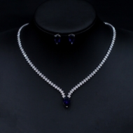 Show details for Copper or Brass Luxury 2 Piece Jewelry Set from Certified Factory