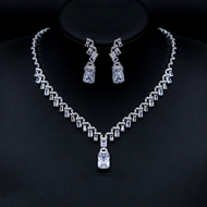 Show details for Copper or Brass Luxury 2 Piece Jewelry Set with Full Guarantee