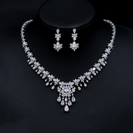 Show details for Luxury Cubic Zirconia 2 Piece Jewelry Set at Unbeatable Price