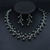 Picture of Amazing Big Gunmetal Plated 2 Piece Jewelry Set