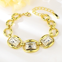 Show details for Dubai Gold Plated Fashion Bracelet Online Only