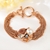 Picture of Latest Big Artificial Pearl Fashion Bracelet