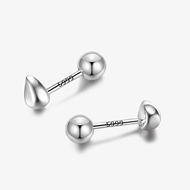 Picture of 999 Sterling Silver Small Stud Earrings in Exclusive Design