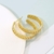 Picture of Copper or Brass Gold Plated Small Hoop Earrings with Full Guarantee