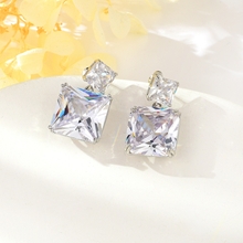 Show details for Great Value White Big Dangle Earrings with Member Discount