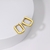 Picture of Great Value Gold Plated Delicate Huggie Earrings with Full Guarantee