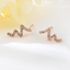 Show details for Copper or Brass Delicate Stud Earrings with Full Guarantee