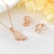 Picture of Wholesale Rose Gold Plated Small 2 Piece Jewelry Set with No-Risk Return