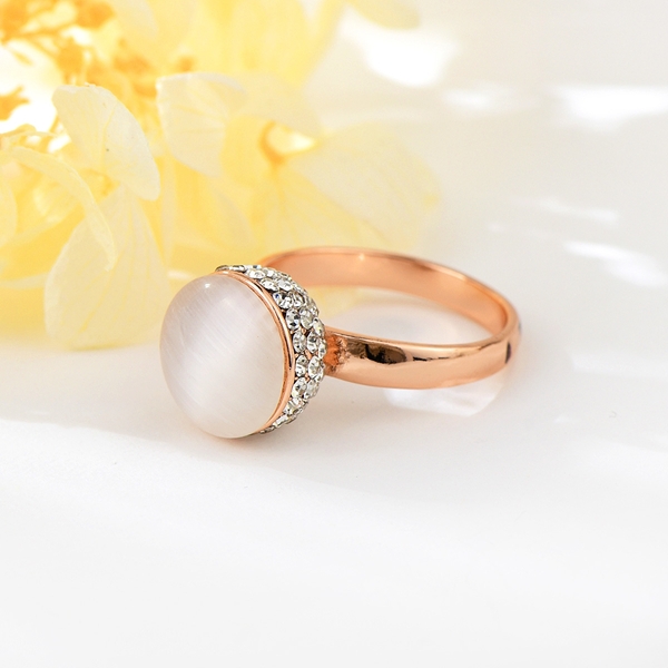 Picture of Zinc Alloy Opal Fashion Ring For Your Occasions
