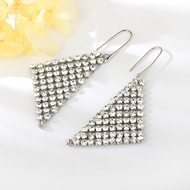 Show details for Recommended White Zinc Alloy Dangle Earrings in Bulk