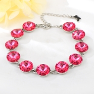 Show details for Reasonably Priced Platinum Plated Swarovski Element Fashion Bracelet from Reliable Manufacturer