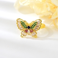 Show details for Pretty Cubic Zirconia Delicate Adjustable Ring