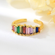 Show details for Delicate Gold Plated Adjustable Ring at Unbeatable Price