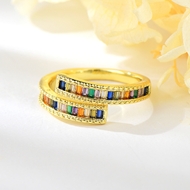 Show details for Staple Small Delicate Adjustable Ring